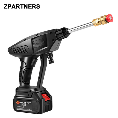 ZPARTNERS Mysterious Black Portable Powerful Portable High Pressure Lithium 24V Water Jet Foam Gun Cordless Car Washer